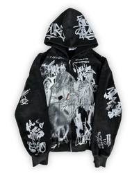 fangs heavyweight zip-up