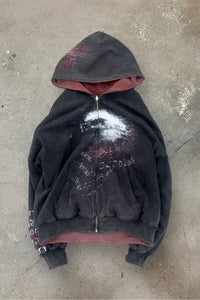 'memory' reversible zip-up