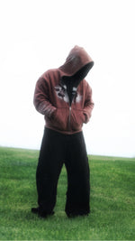 'memory' reversible zip-up